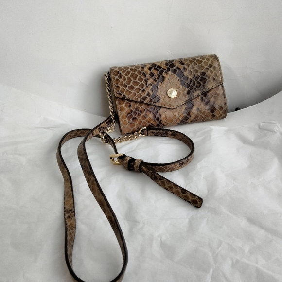 Michael kors python embossed crossbody - Picture 12 of 12